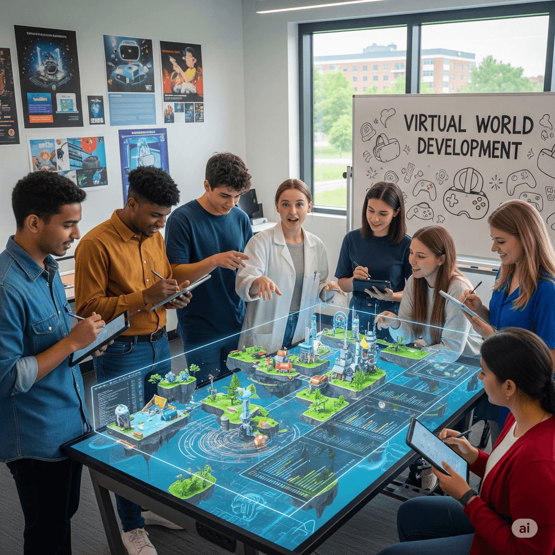🌍 Virtual World Development