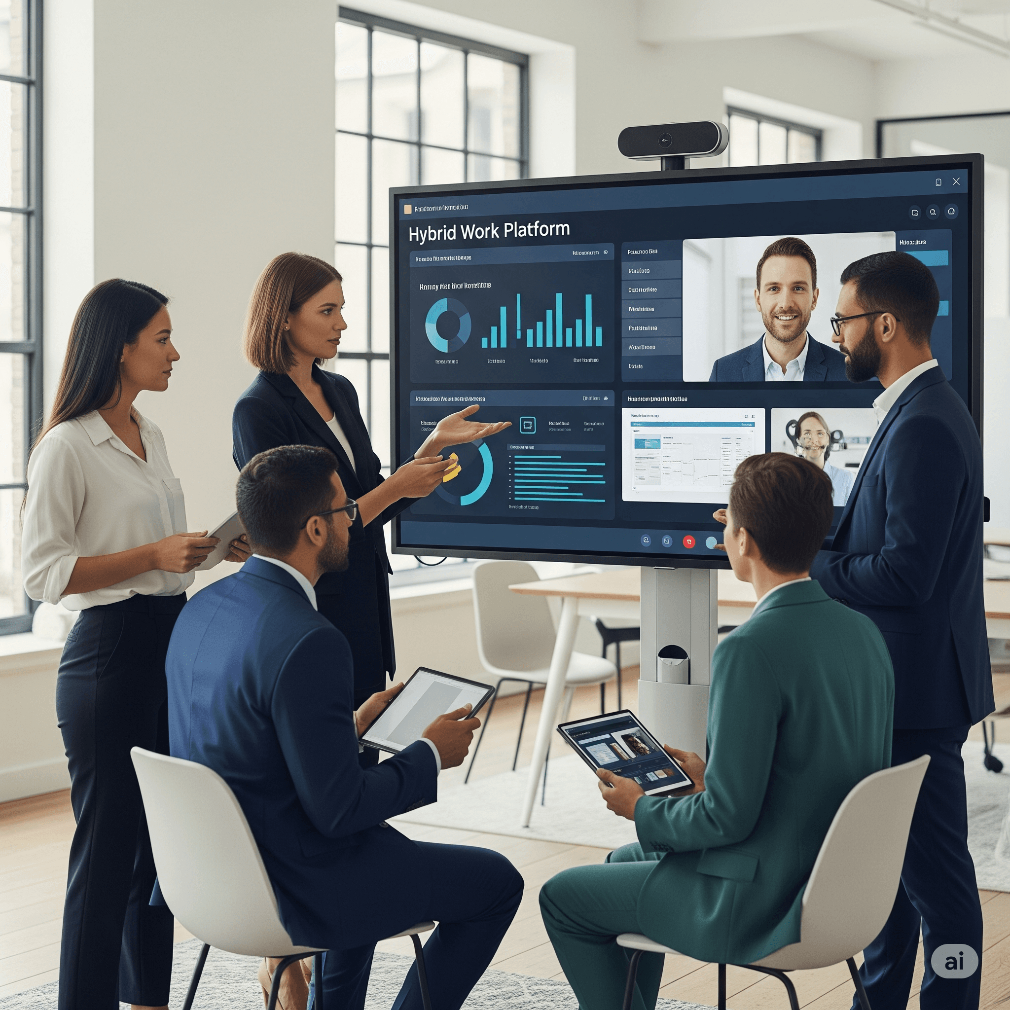 Hybrid Work Management Practices