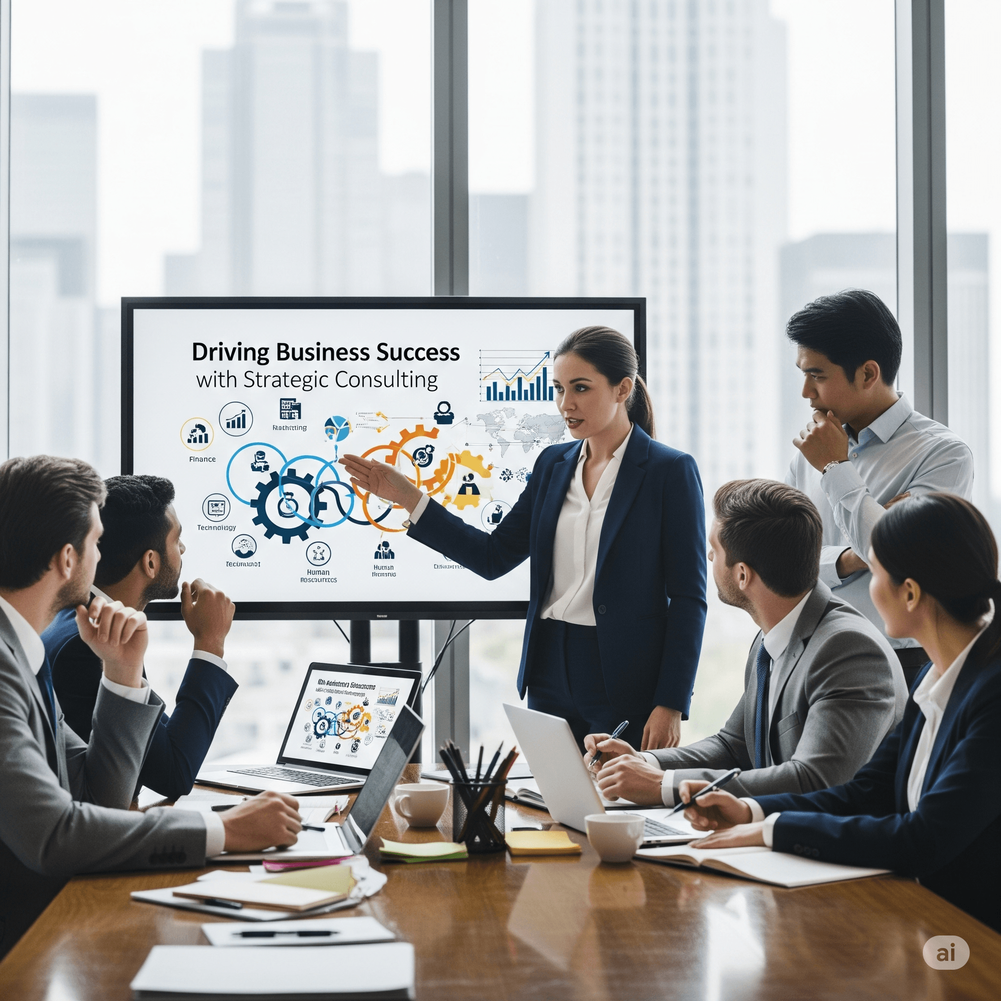 Driving Business Success with Strategic Consulting