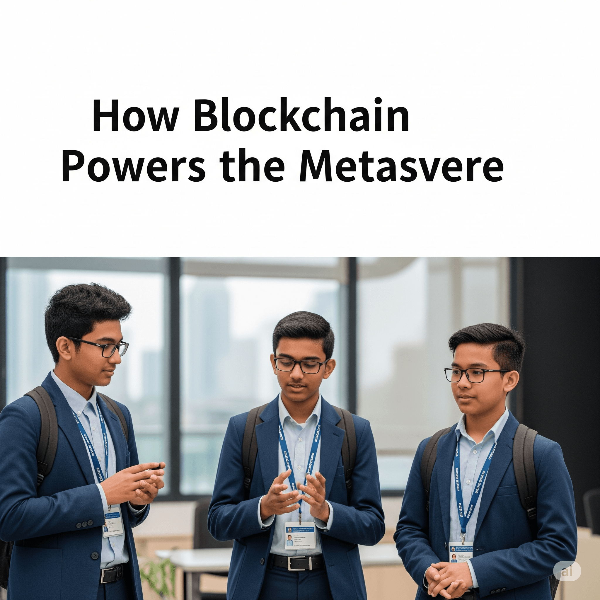 How Blockchain Powers the Metaverse: Decentralized Infrastructure for Virtual Worlds