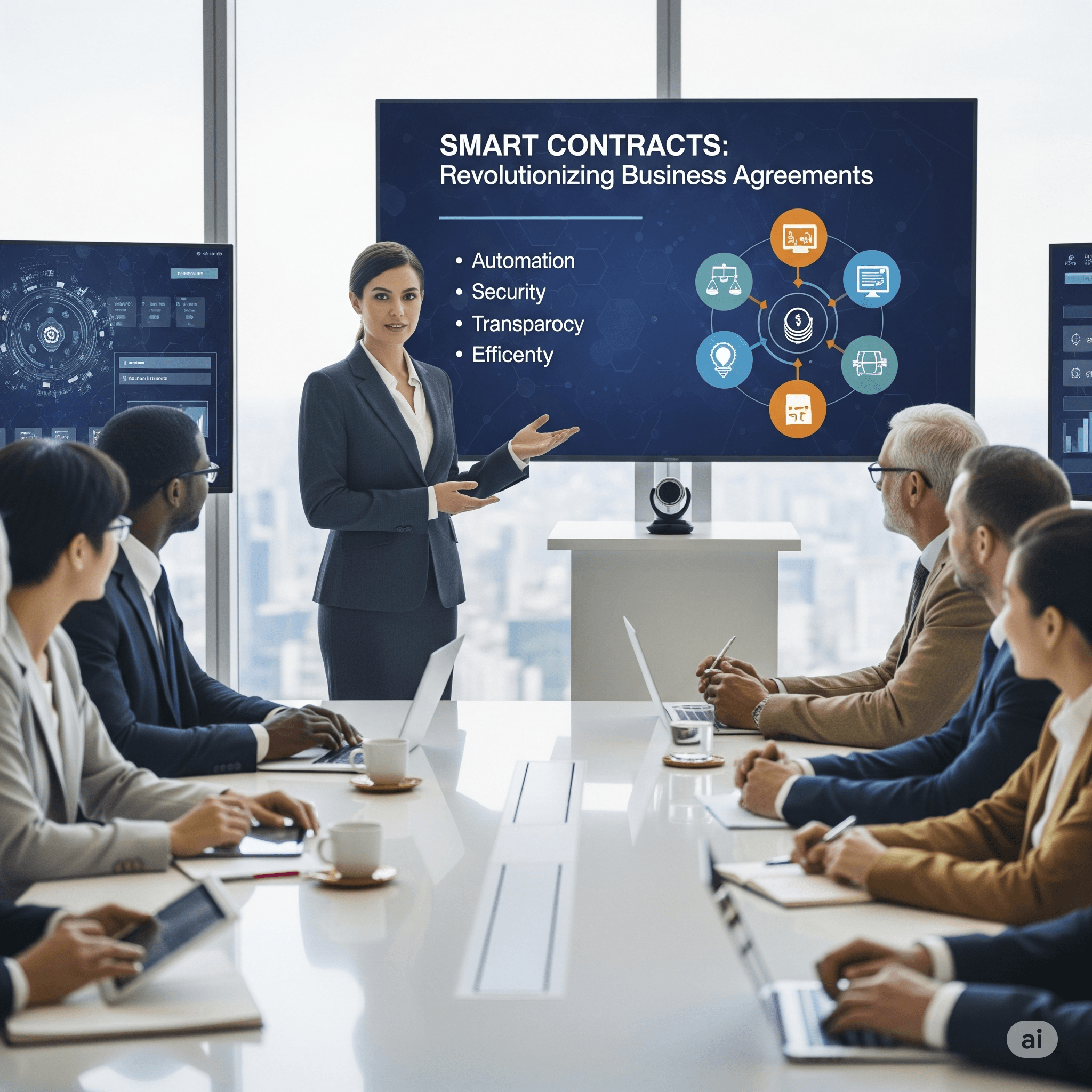 Smart Contracts: Revolutionizing Business Agreements Through Automated, Transparent, and Secure Blockchain Technology