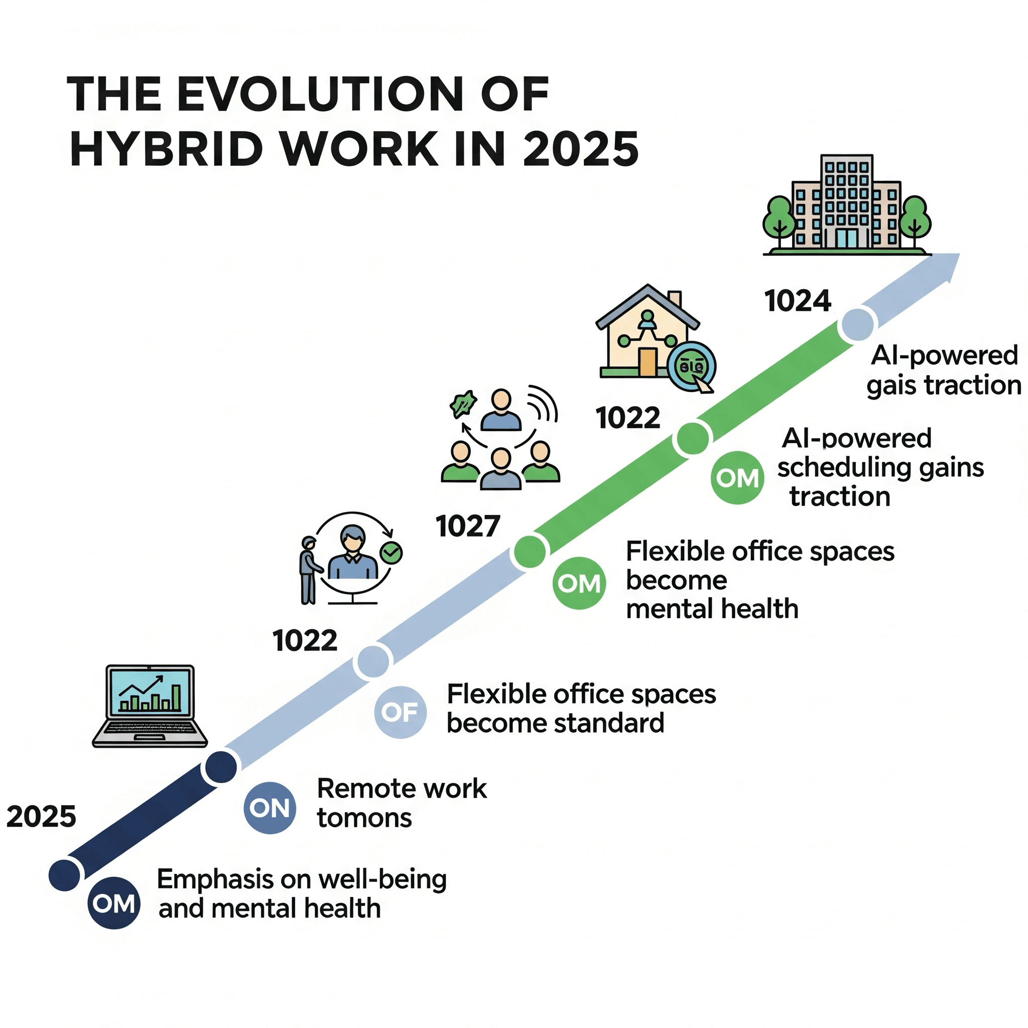 The Evolution of Hybrid Work in 2025: Reshaping the Future of Work Through Flexible, Technology-Enhanced Collaboration