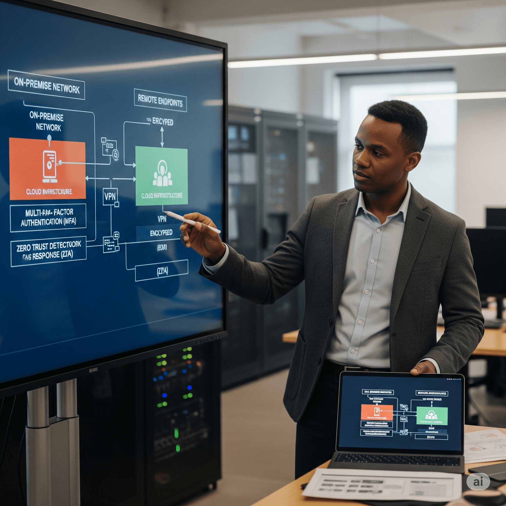 Secure Remote Work Infrastructure