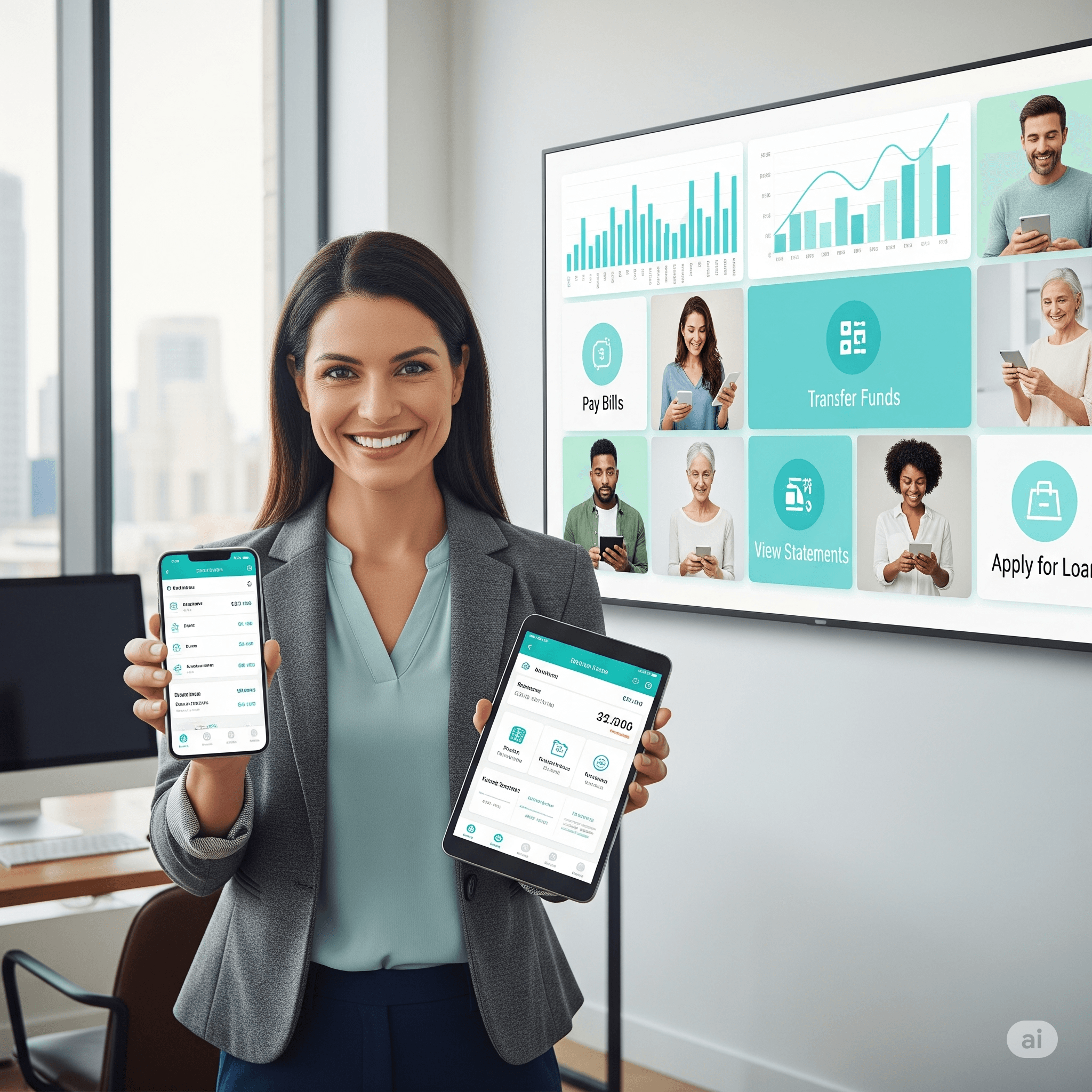 📱 Mobile & Internet Banking Solutions